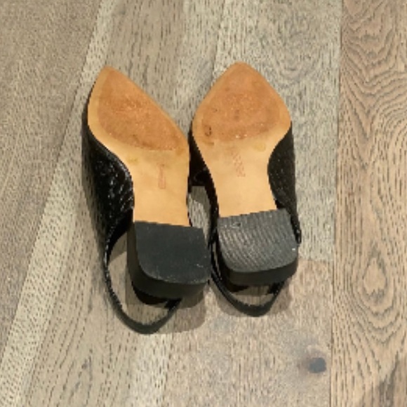 Vince Camuto Sz 9 VP-Cilda, Black Two Tone Croco - Picture 9 of 15